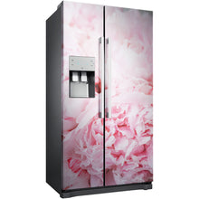 Load image into Gallery viewer, pink Roses and purple American fridge vinyl wrap stickers
